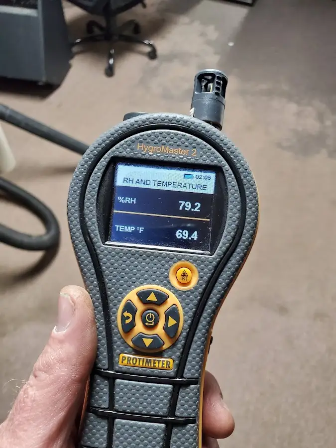 Moisture meter humidity assessment for Mold Remediation & Removal in Luzerne